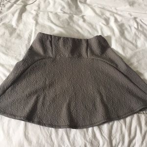 Grey Kimchi Blue Skater Skirt
